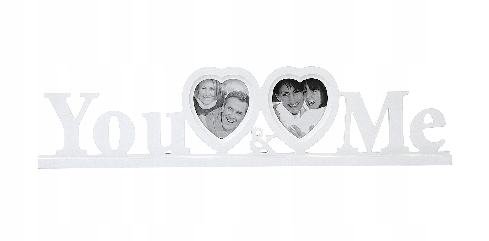 

Duża Biała Ramka Do Postawienia You&me 61 cm