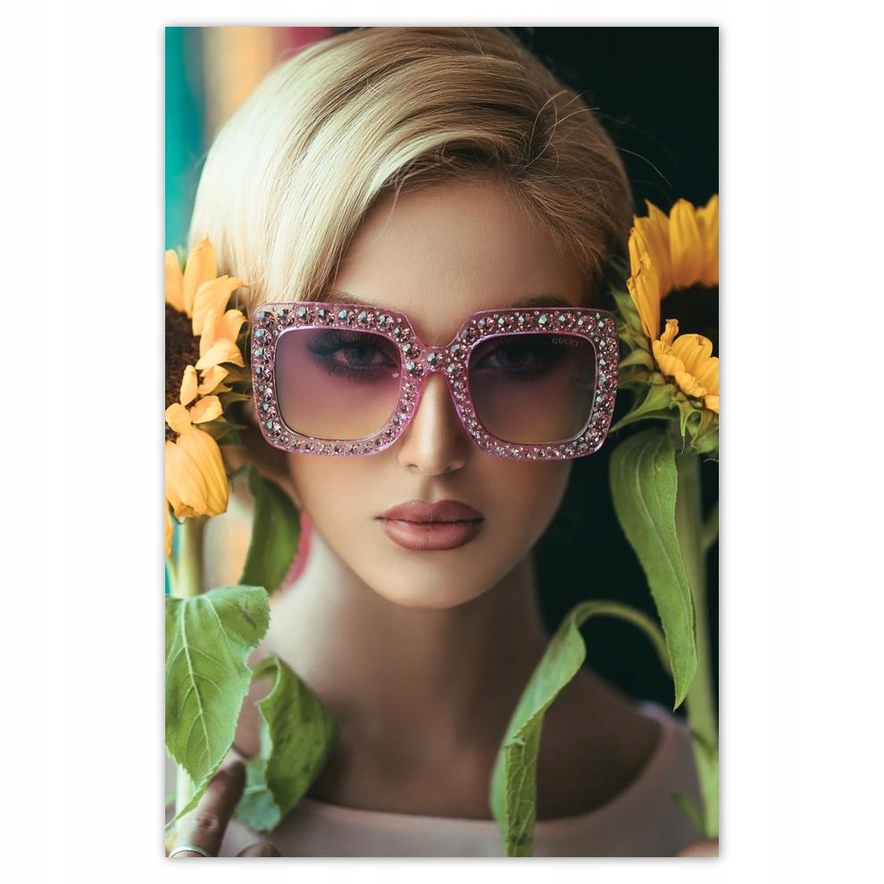 

Plakat Naklejka 40x60 Kwiatki Kwiaty Kwiatuszki