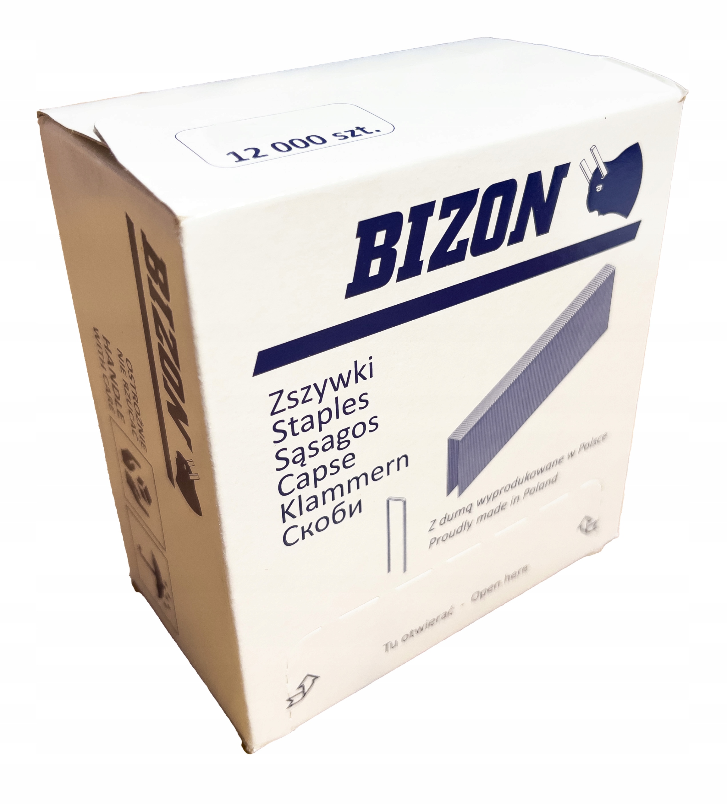 Zszywki BIZON 90/12 opakowanie 18 tys.