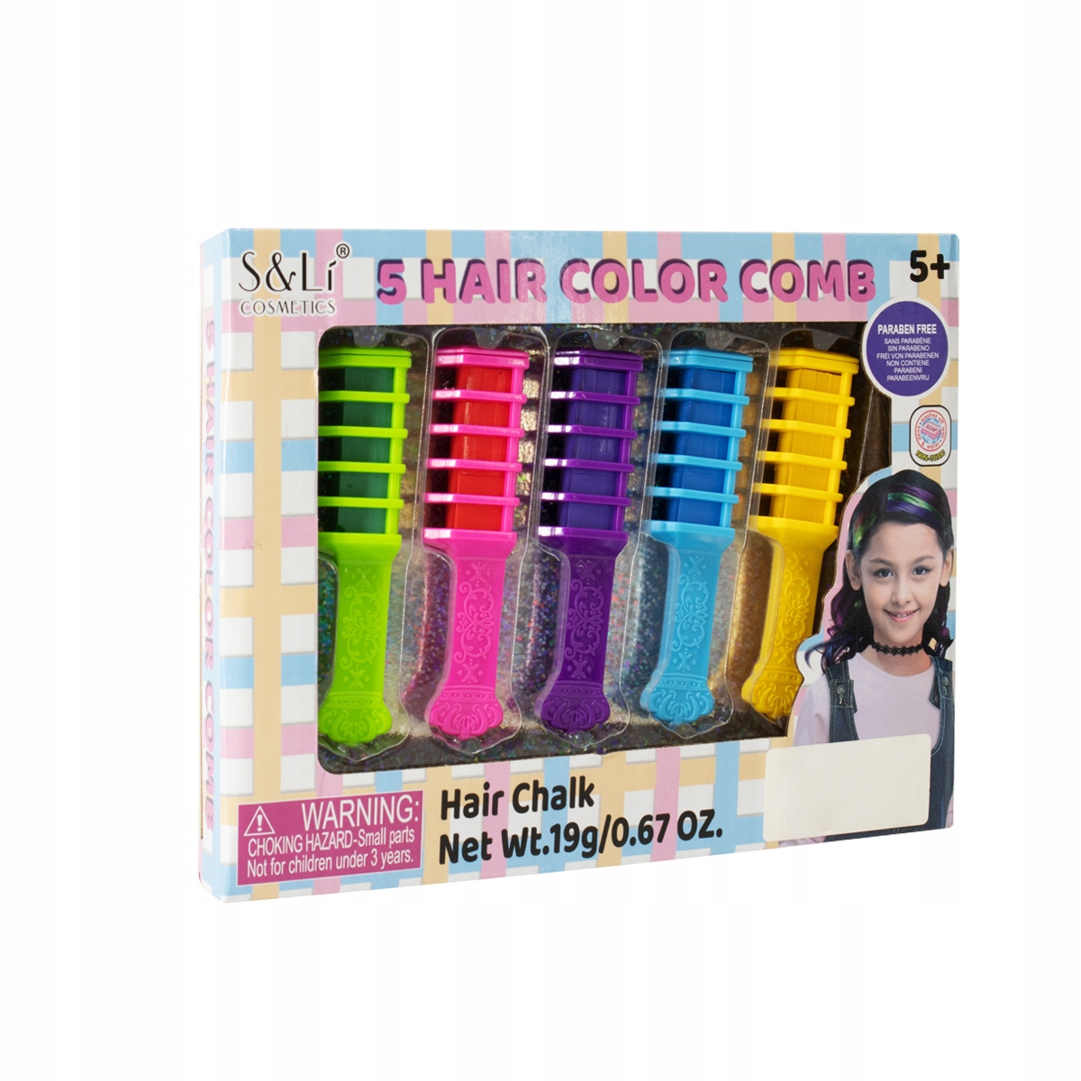 

Kredki Do Włosów 5 Grzebyczków