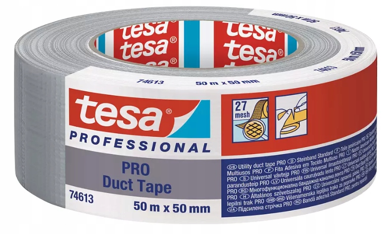

Tesa 74613 Taśma Naprawcza Duct Tape Pro 50M X50MM