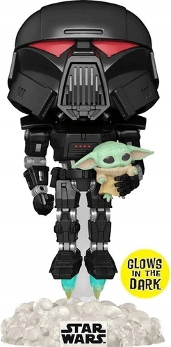 

Funko. Star Wars. Dark Trooper with Grogu. Glow
