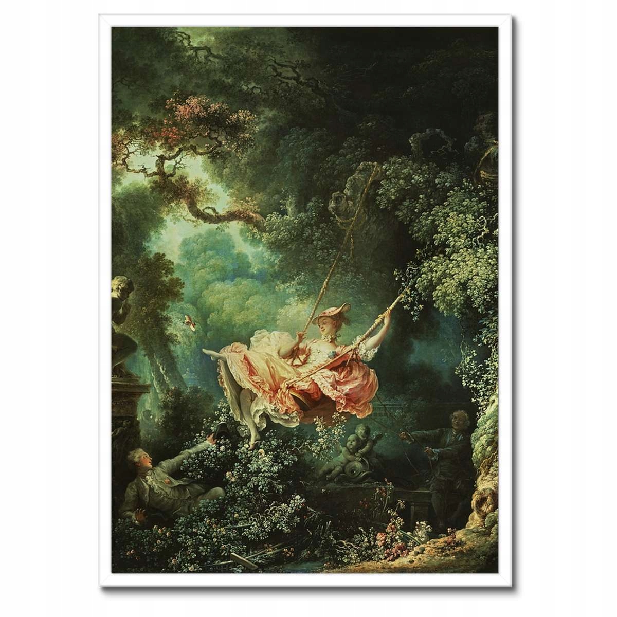 Plakáty v rámu 50x70 Houpačka Fragonard