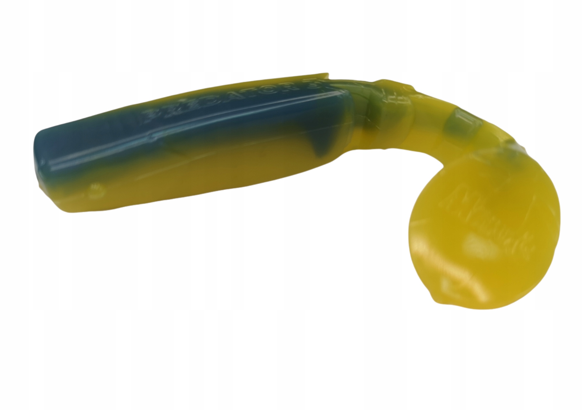 Manns Predator 90mm Uv-uk żółty niebieski grzbiet