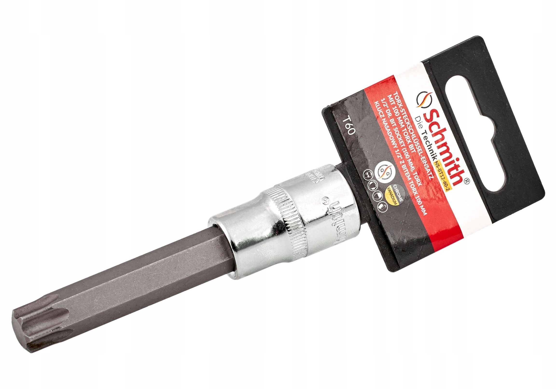 KLUCZ NASADOWY 1/2" Z BITEM TORX 55MM T20