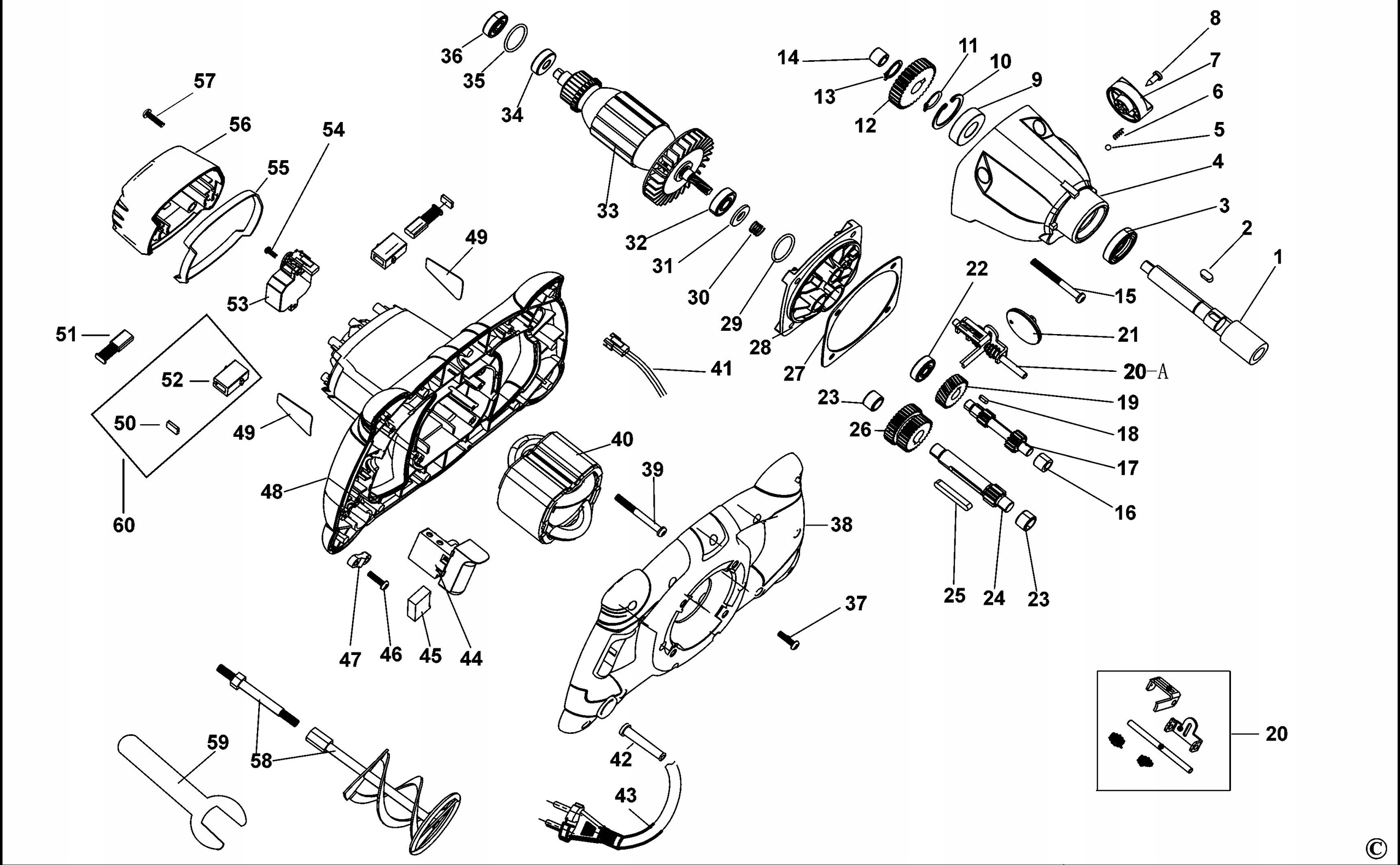 STANLEY 1004700-14 WYŁĄCZNIK DO FME190 Rodzaj włącznik