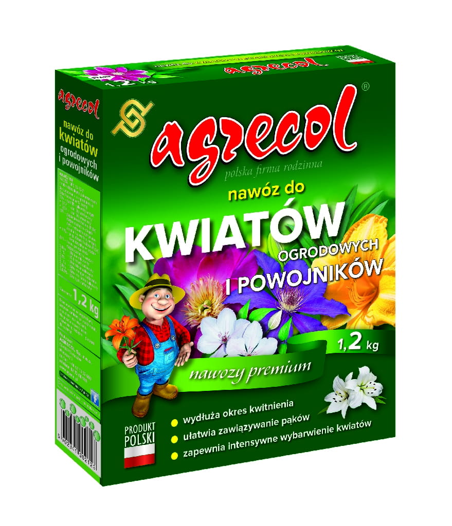 

Nawóz do kwiatów ogrodowych i powojników 1,2kg