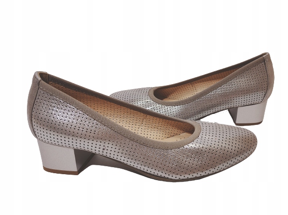 Pohodlí kůže Bioeco Arka 5636 Capucino Lesk r40