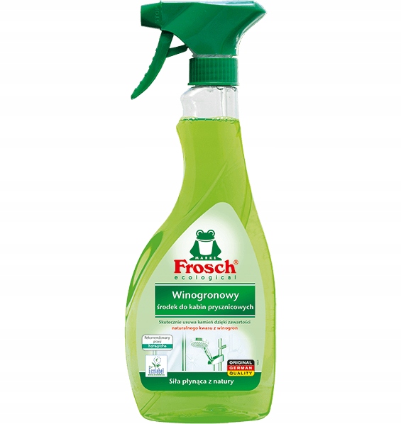 

Frosch Winogronowy środek do kabin prysznicowych