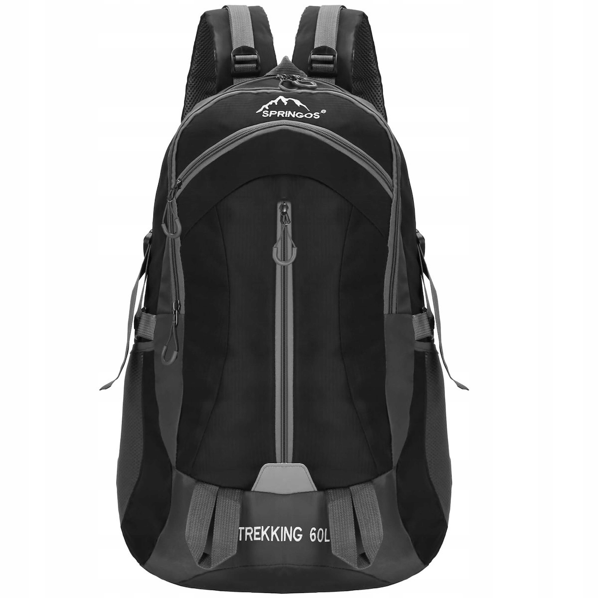 PLECAK TURYSTYCZNY BIWAKOWY NA WYCIECZKĘ W GÓRY WYGODNY 60L BIWAK SURVIVAL Liczba komór 4