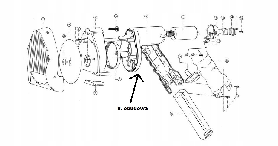 Obudowa noża Tandir II EAN (GTIN) 8719326935010