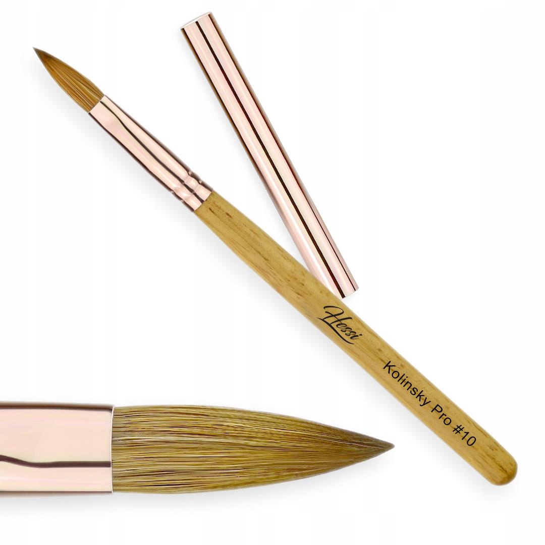 Hessi Štětec Kolinsky Pro #10 – Štětec pro práci s akrylem