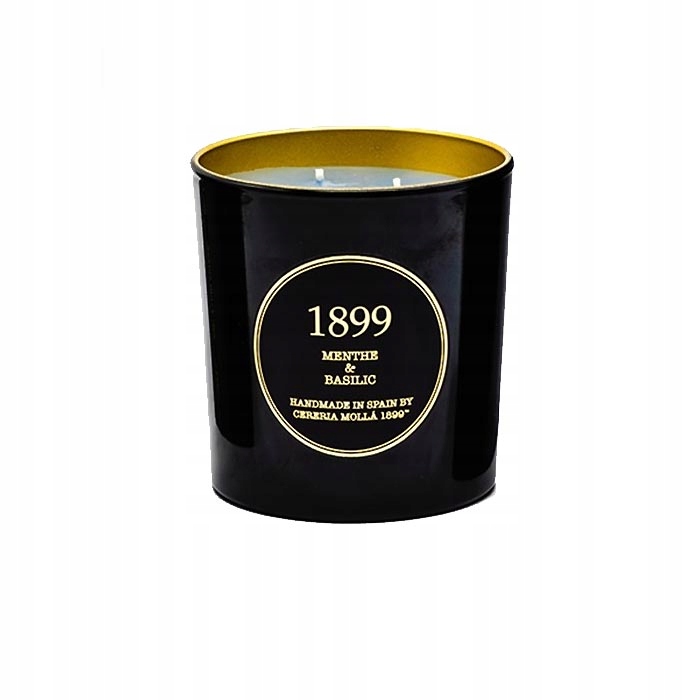 Sviečka XL (600 g) Menthe & Basilic Gold Edition Cereria Molla