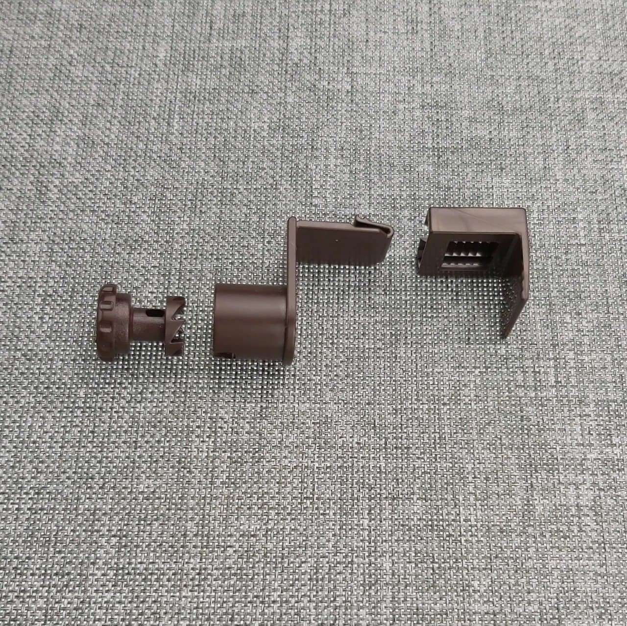 Haczyk dolny napięcia bocznego żyłki ciemny brąz Marka DecoDesign