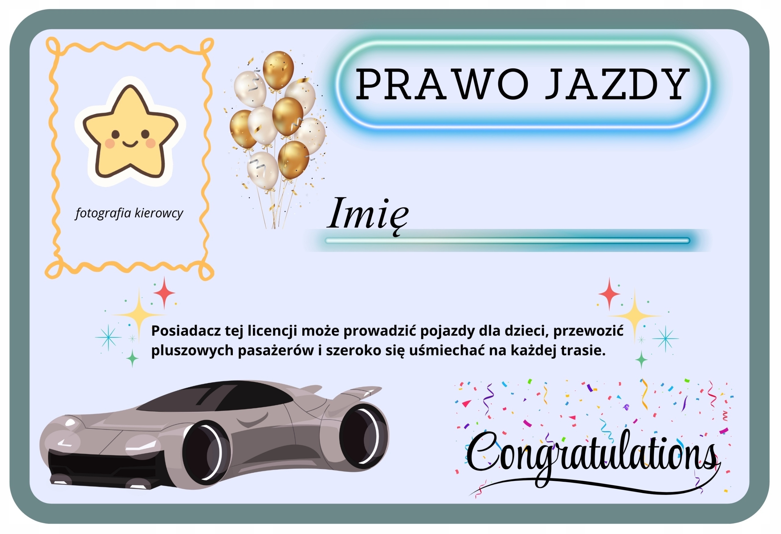 Auto Mercedes AMG GTR dla dzieci Pilot 2.4G skóra akumulator LED koła EVA