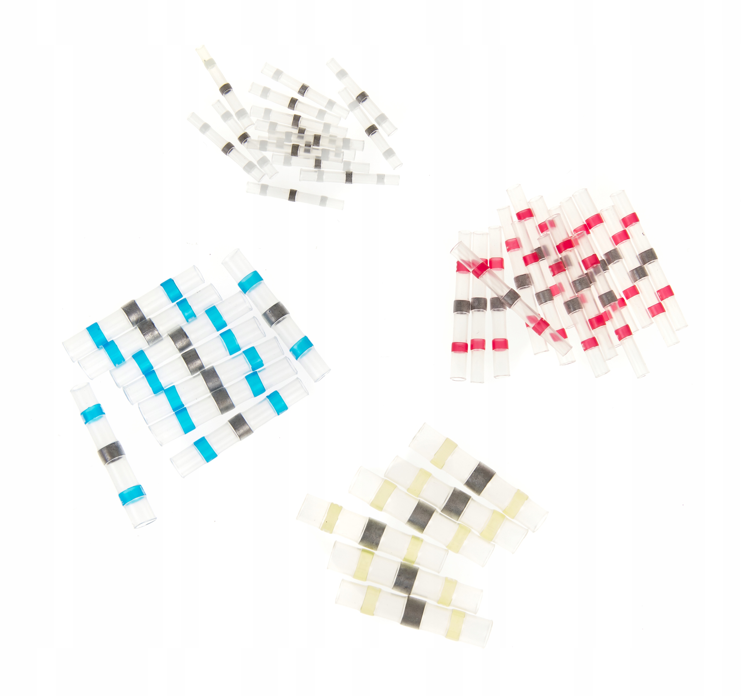 ZŁĄCZKI KOSZULKI TERMOKURCZLIWE Z CYNĄ 100 EL Waga produktu z opakowaniem jednostkowym 0.08 kg