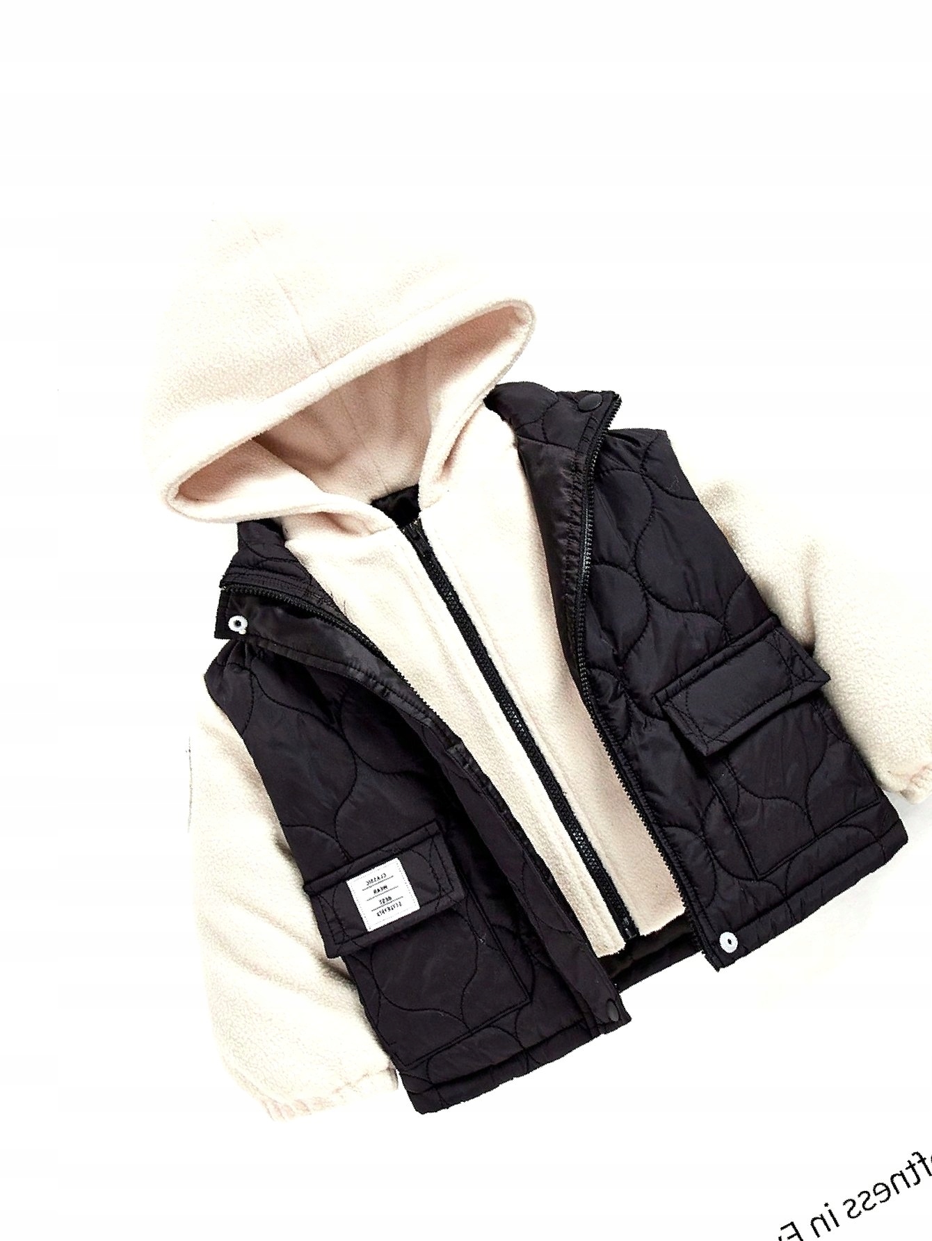 Kurtka Pikowana Z Kapturem Cozy Cub 62 Bluza Niemowlęca 2w1