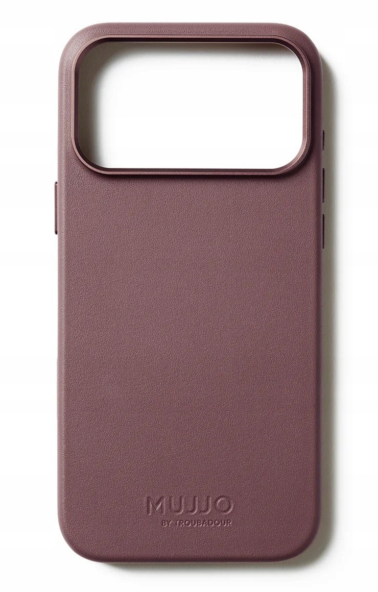 Puzdro Mujjo pre iPhone 17 Pro Max, kožené obal MagSafe