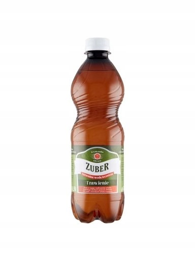 Levně 5 x Zuber Přírodní léčivá voda pro trávení 0,5 l