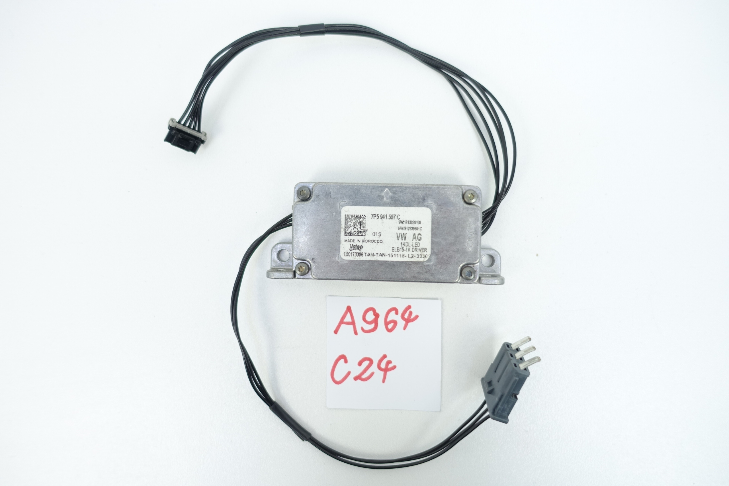 control unit module LED VW PORSCHE SKODA 7P5941597C