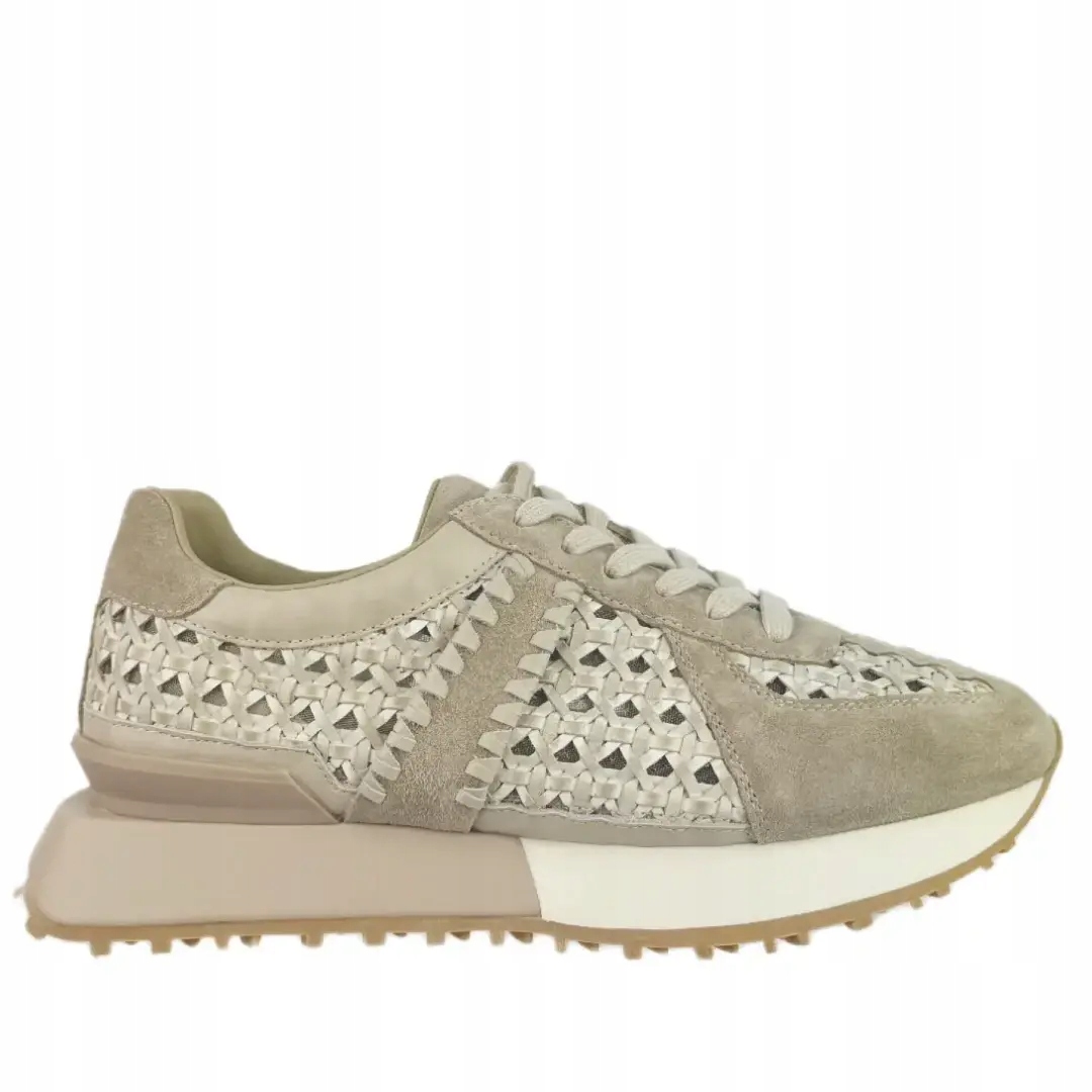 Dámské tenisky John Doubare H2488-B-22-1 khaki 37, béžová