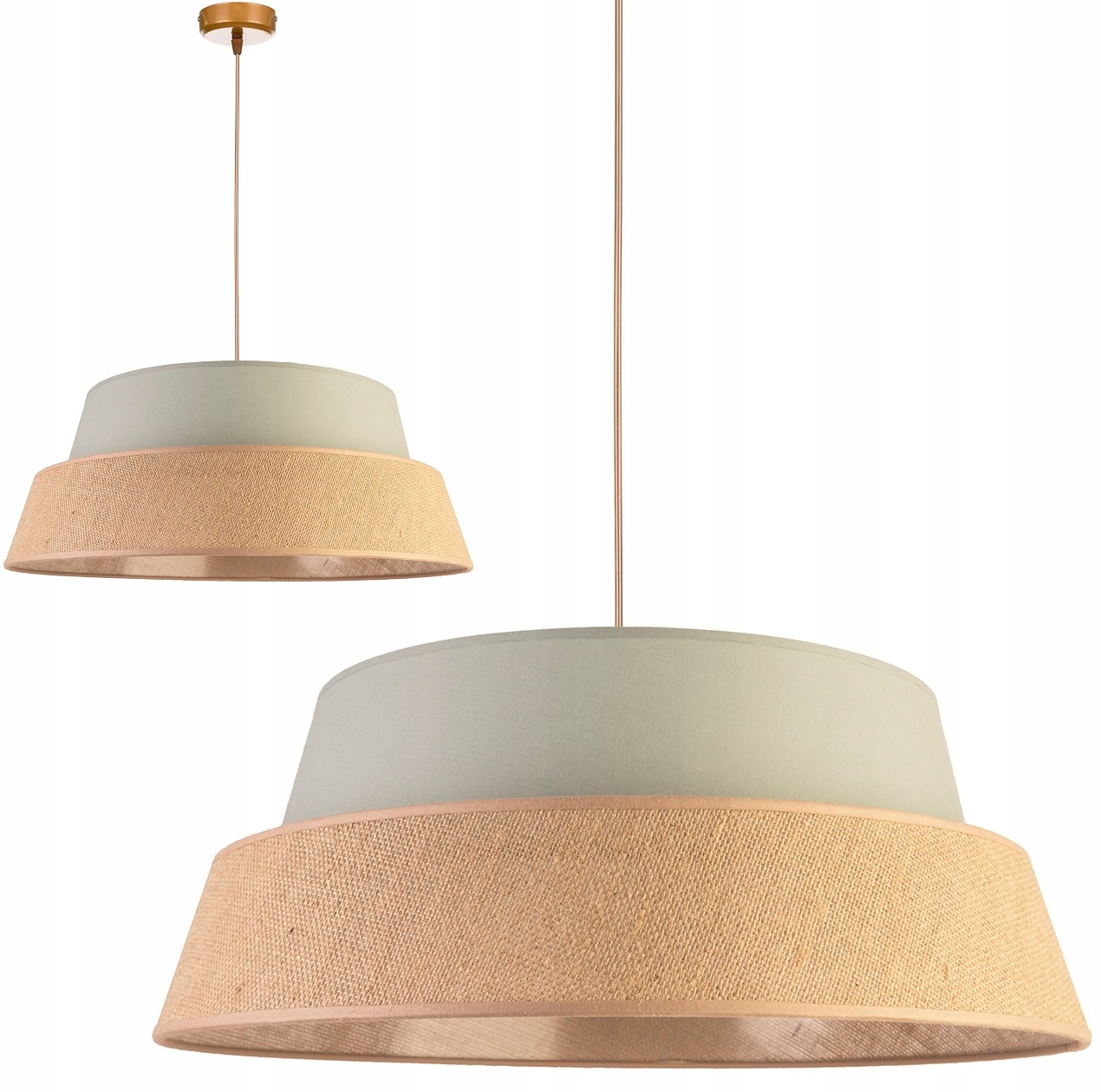 

Lampa Wisząca Sufitowa Żyrandol Abażur Nowoczesny