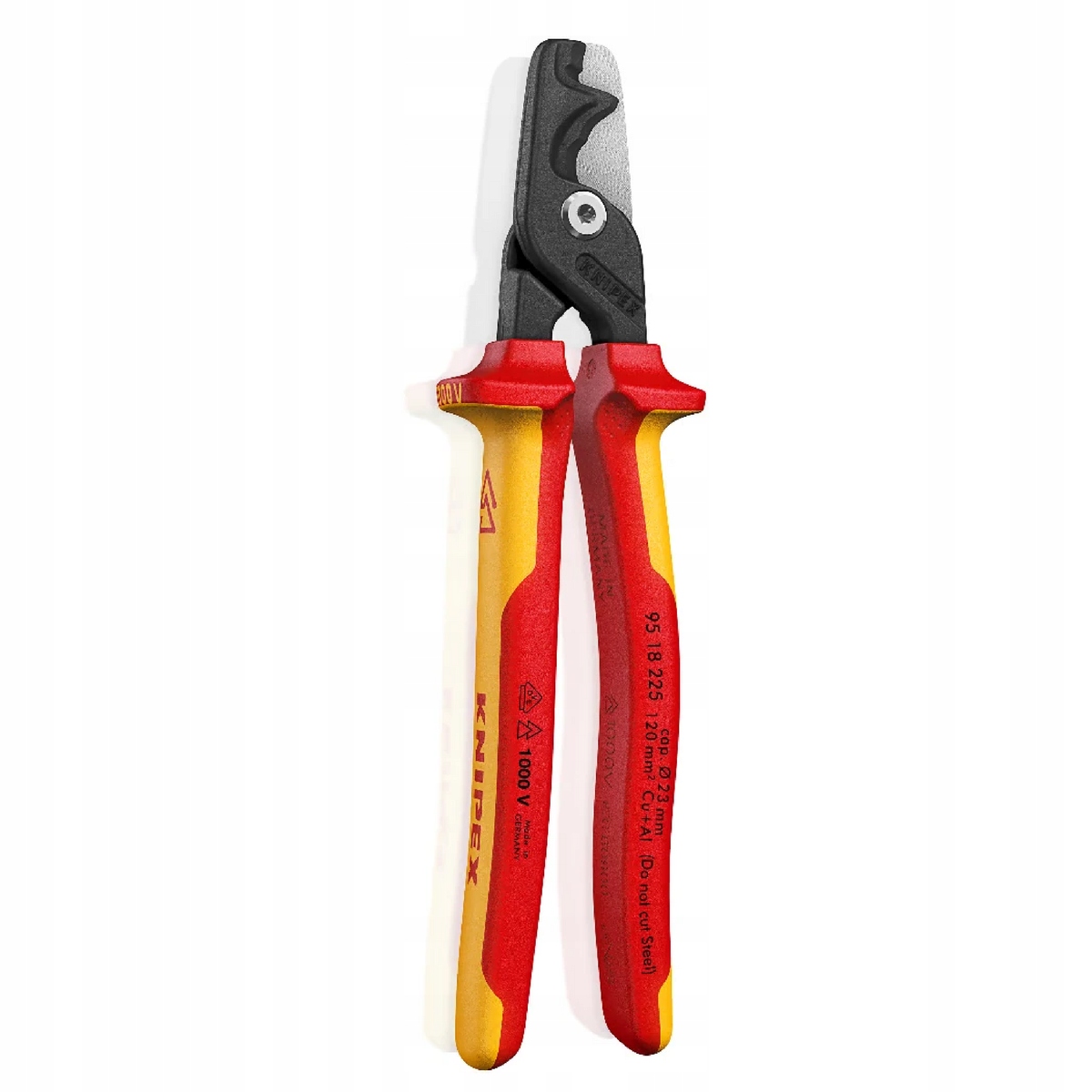 Nůžky Na Stříhání Kabelů Stepcut XL 56HRC 234X65X29MM Knipex 9518225