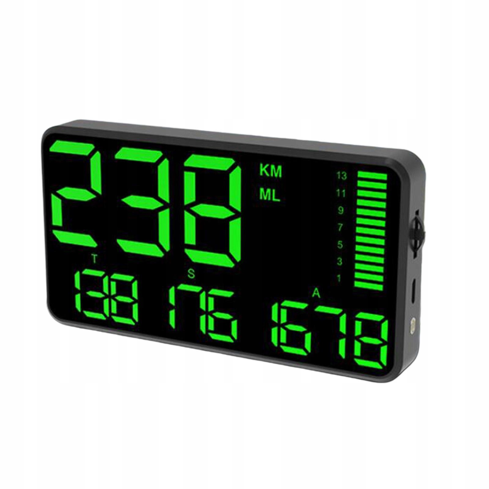 GPS Prędkościomierz HUD Cyfrowy wyświetlacz 5,5