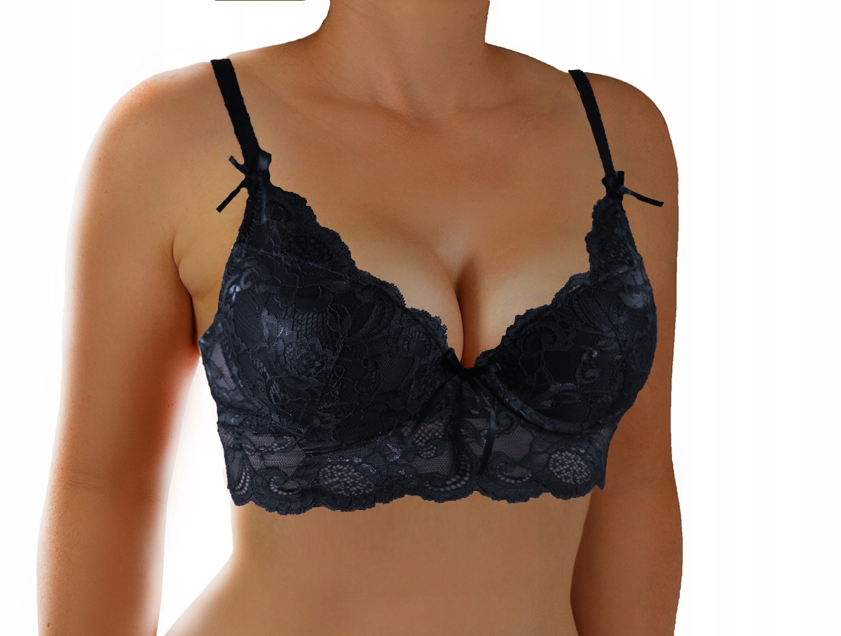 

Biustonosz bralette koronka Push Up C 80