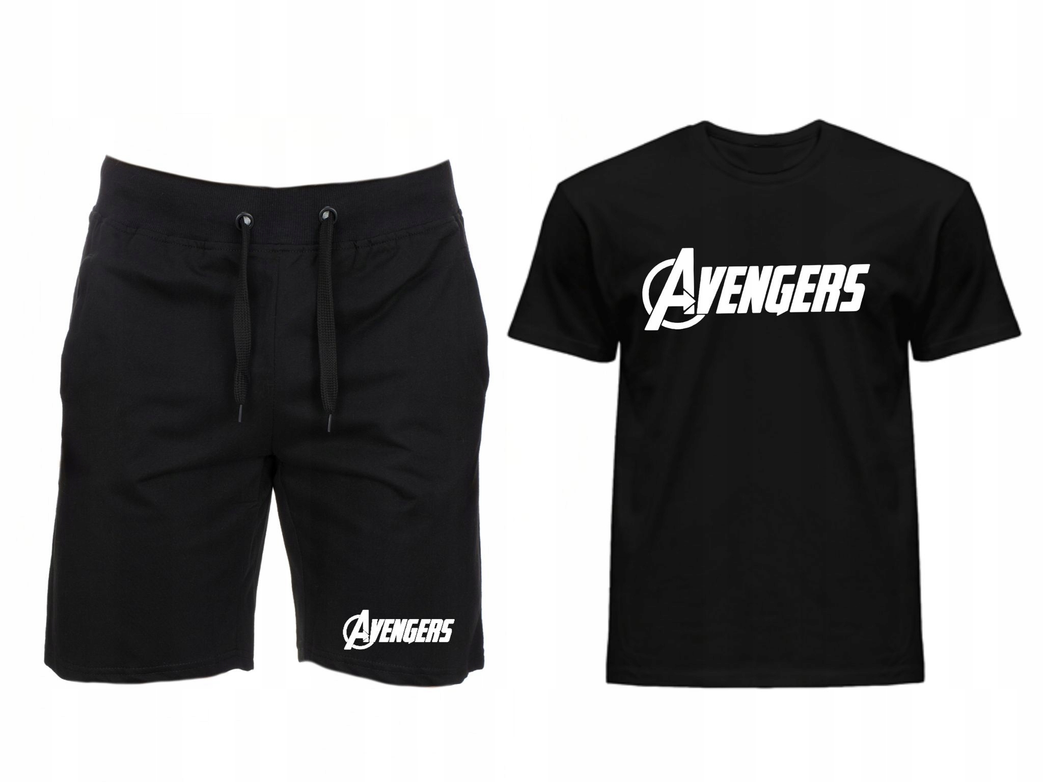 Komplet Tričko Kraťasy Avengers Pánské M