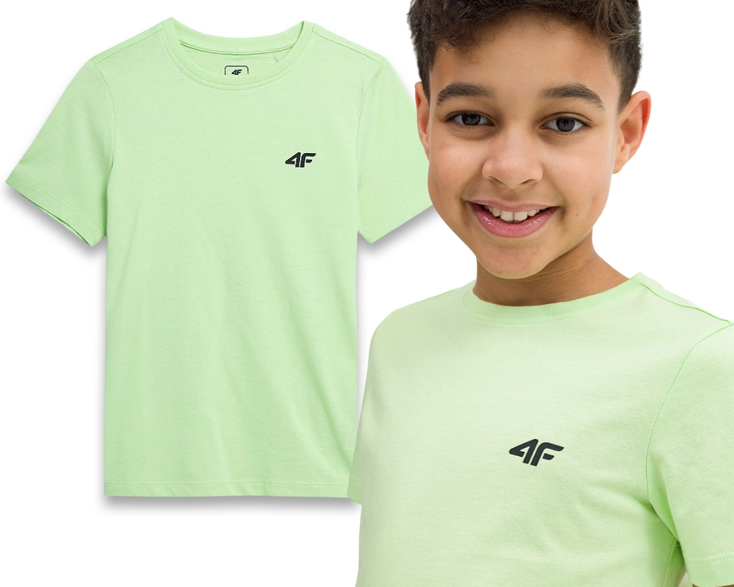 

Tshirt 4F Koszulka Sportowa Bawełniana Chłopięca