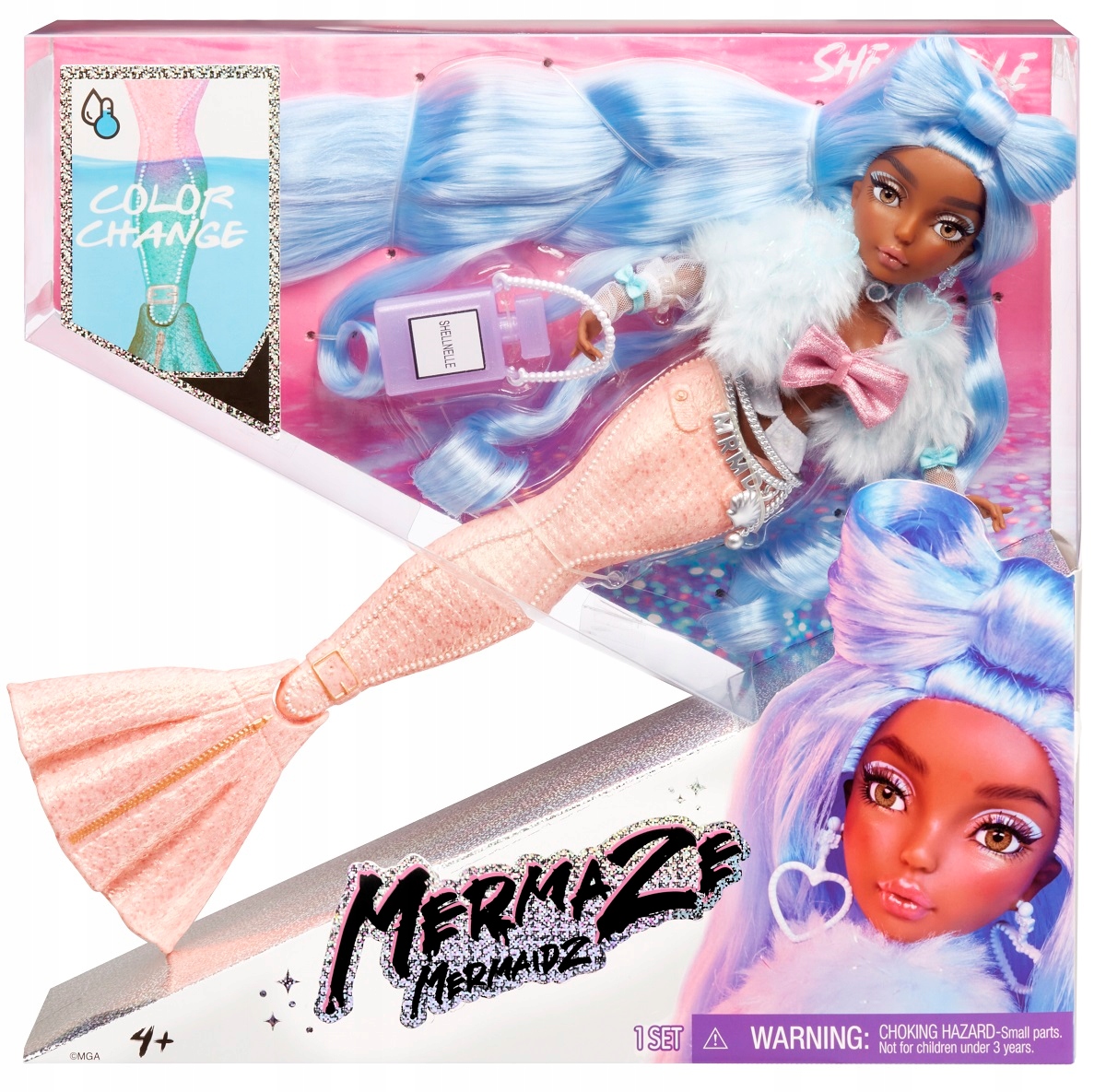 

Mermaze Mermaidz Lalka Syrenka Shellnelle 580829