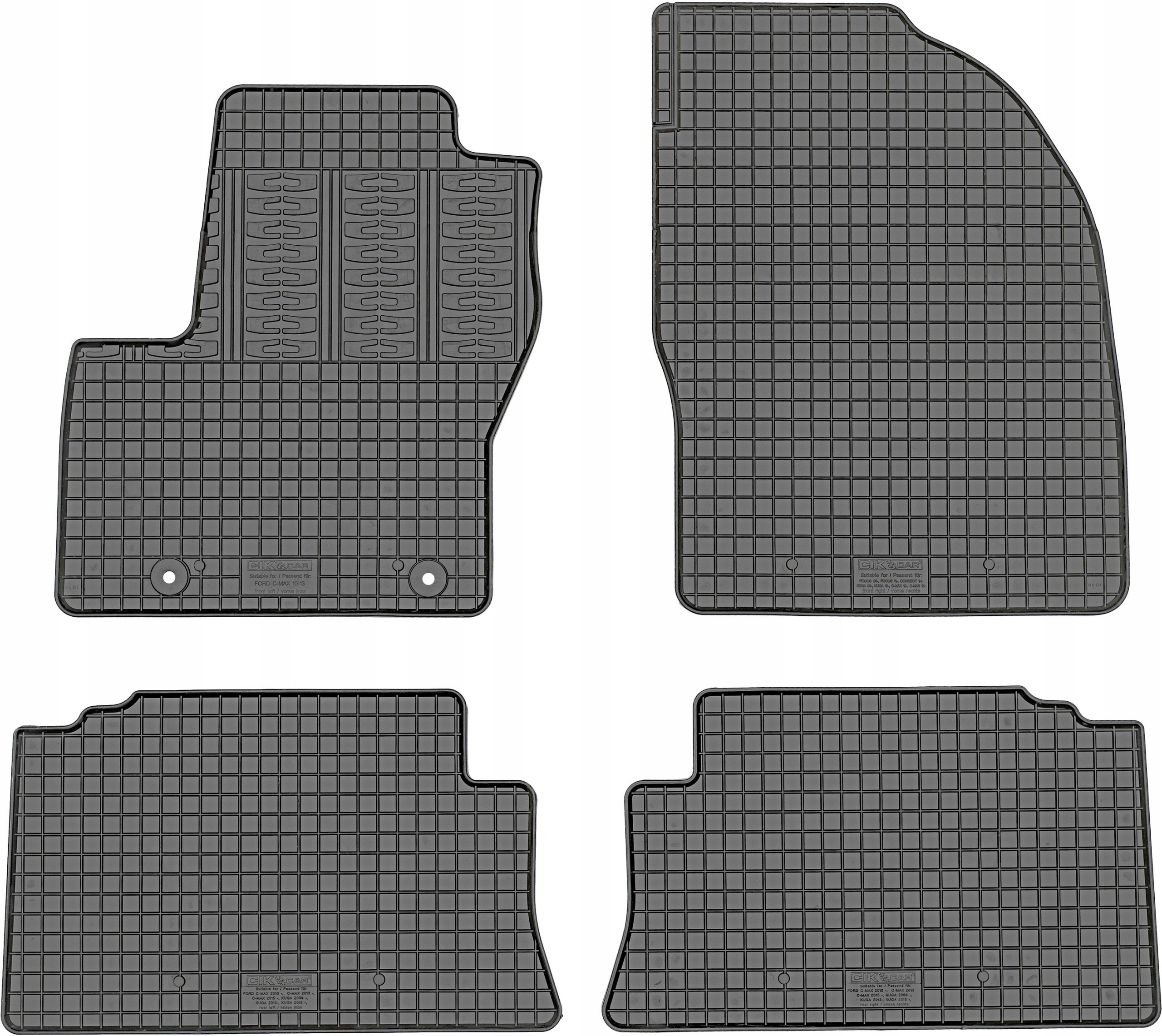

Ford C-Max II 2010-2013 Dywaniki gumowe