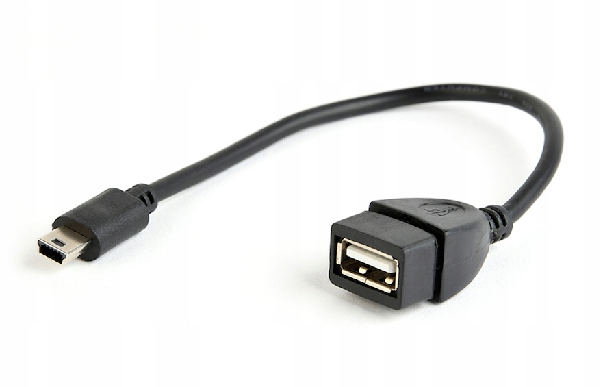 

Adapter Mini Usb Męski Usb A 2.0 Żeński Otg 15cm