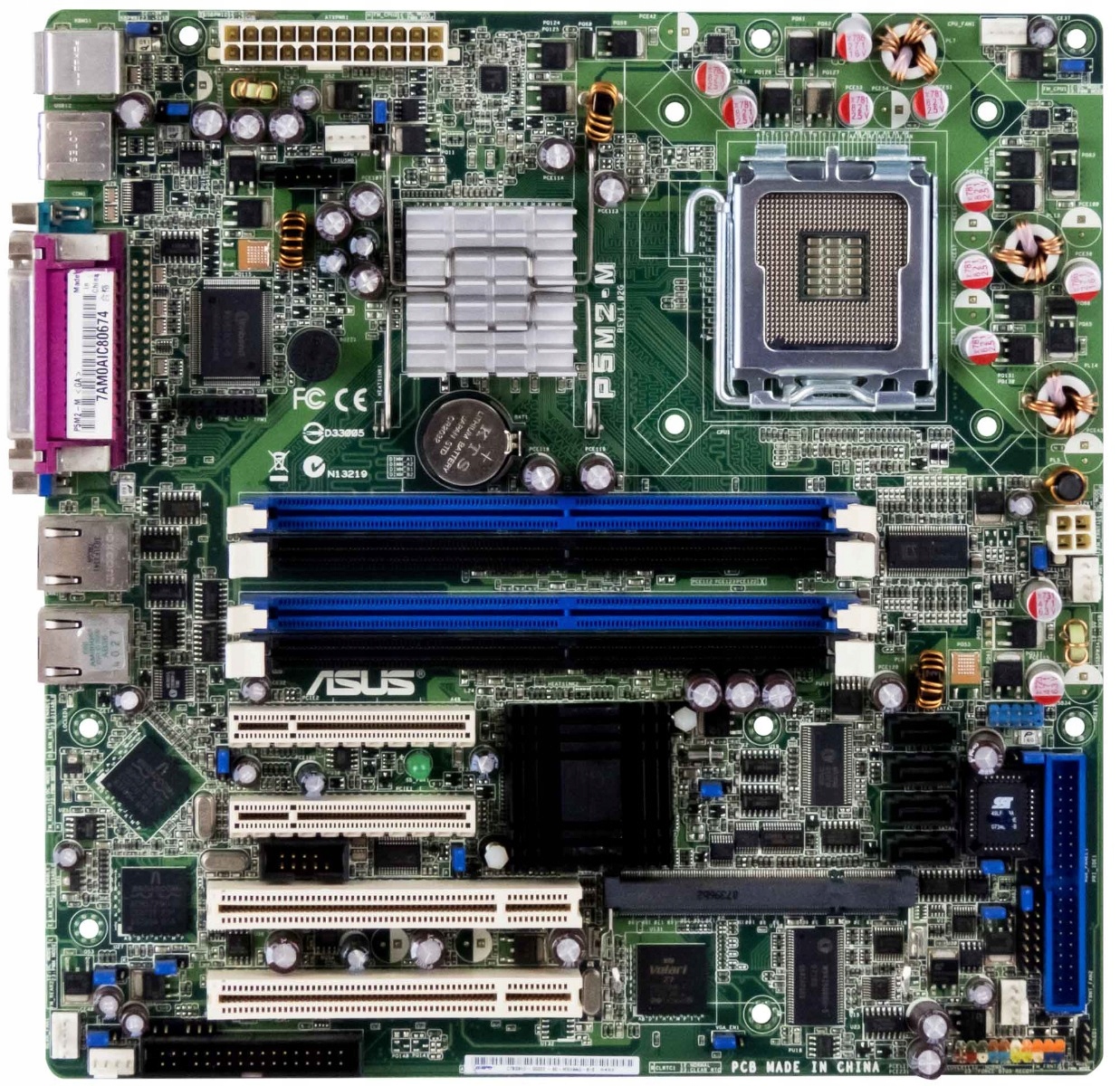 Asus P5M2-M REV:1.02G s.775 DDR2 Pcie Bez Záslepky