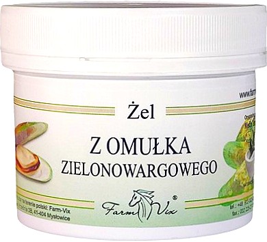 

Żel Z Omułka Zielonowargowego 150 ml Farm-Vix