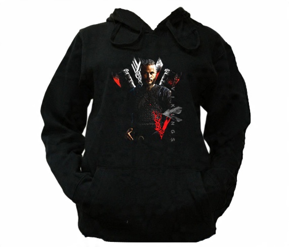 

XL Bluza Kaptur Damska Vikings Wikingowie Wzory