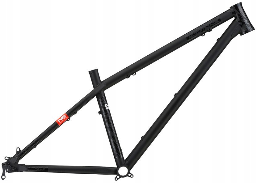 Rám Ns Bikes Surge Evo 26/27,5 velikost: M Black 4130 Cr-mo