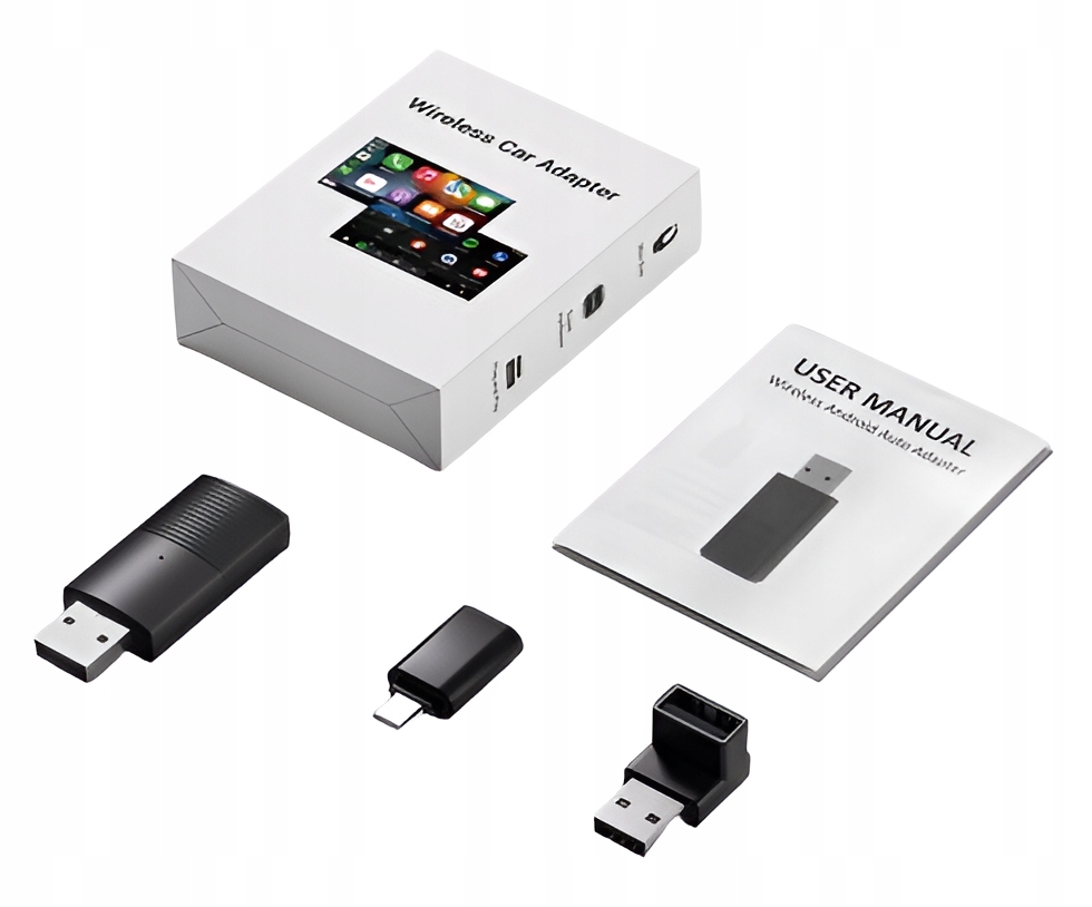 Bezprzewodowy Adapter Mini USB CarPlay do iPhone iOS Model cp86