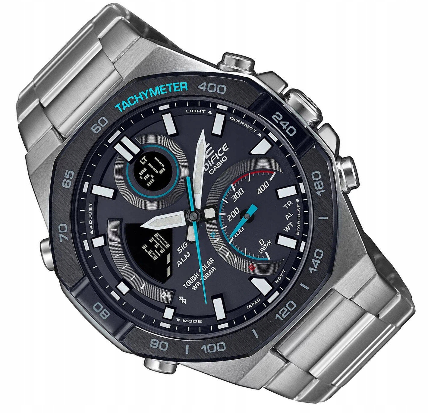 Pánské Ocelové Vodotěsné Hodinky Casio Edifice Racing ECB-950DB -1AEF