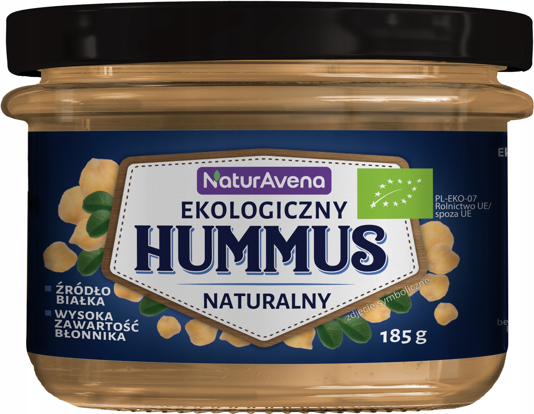 Levně Bio Hummus přírodní 185 g Naturavena