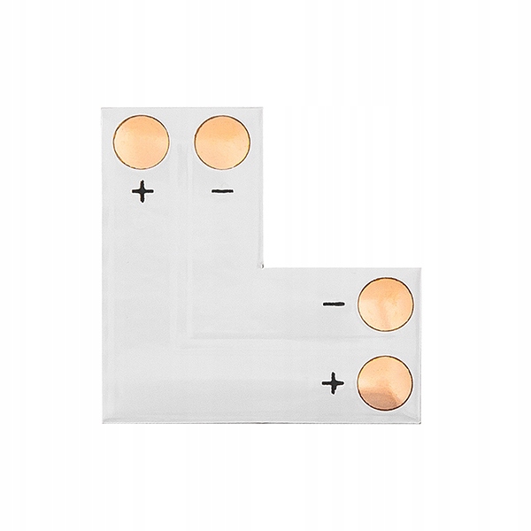 

Złączka kątowa do taśm Led Pcb Typ L 2-PIN 10mm