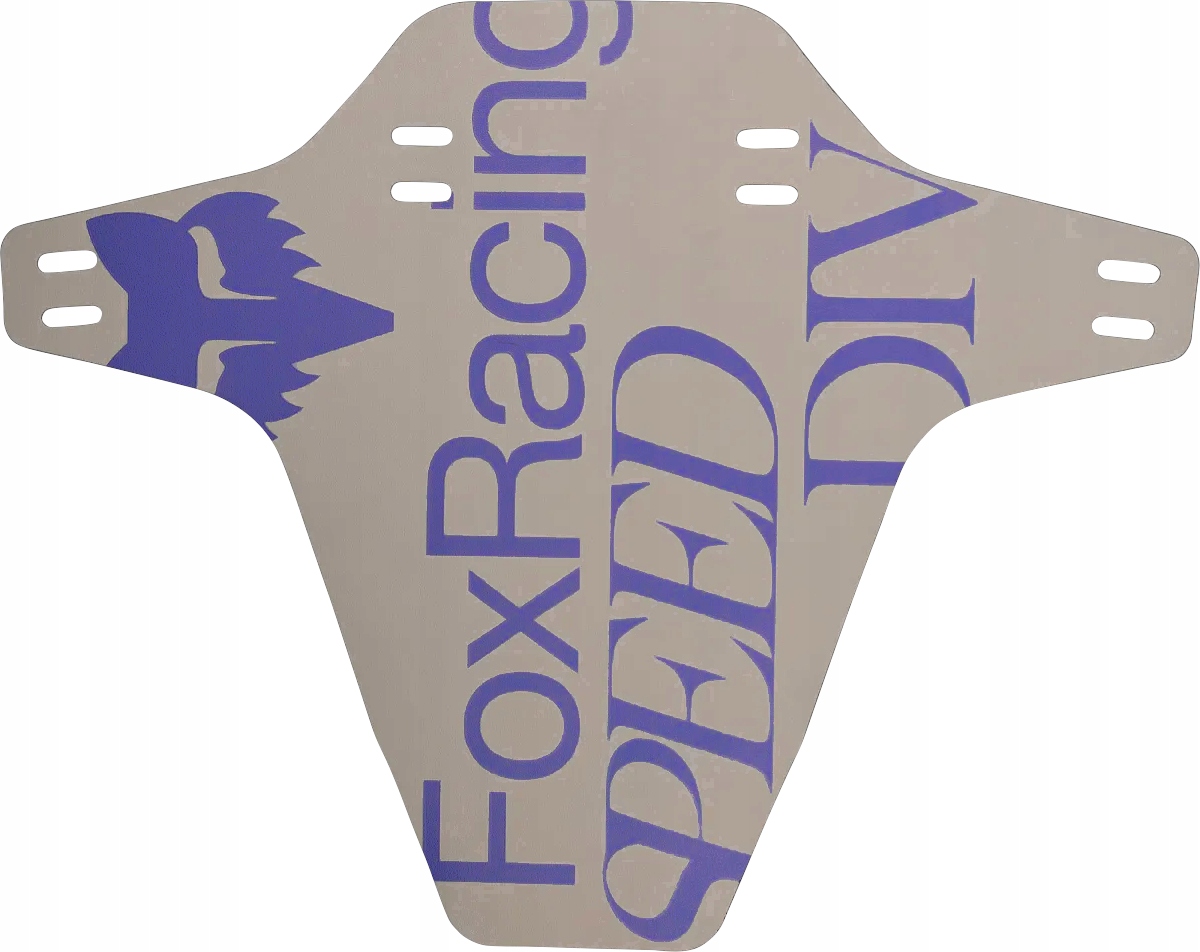 Błotnik Przedni Pod Amortyzator Fox Mud Guard Dwustronny Vintage White