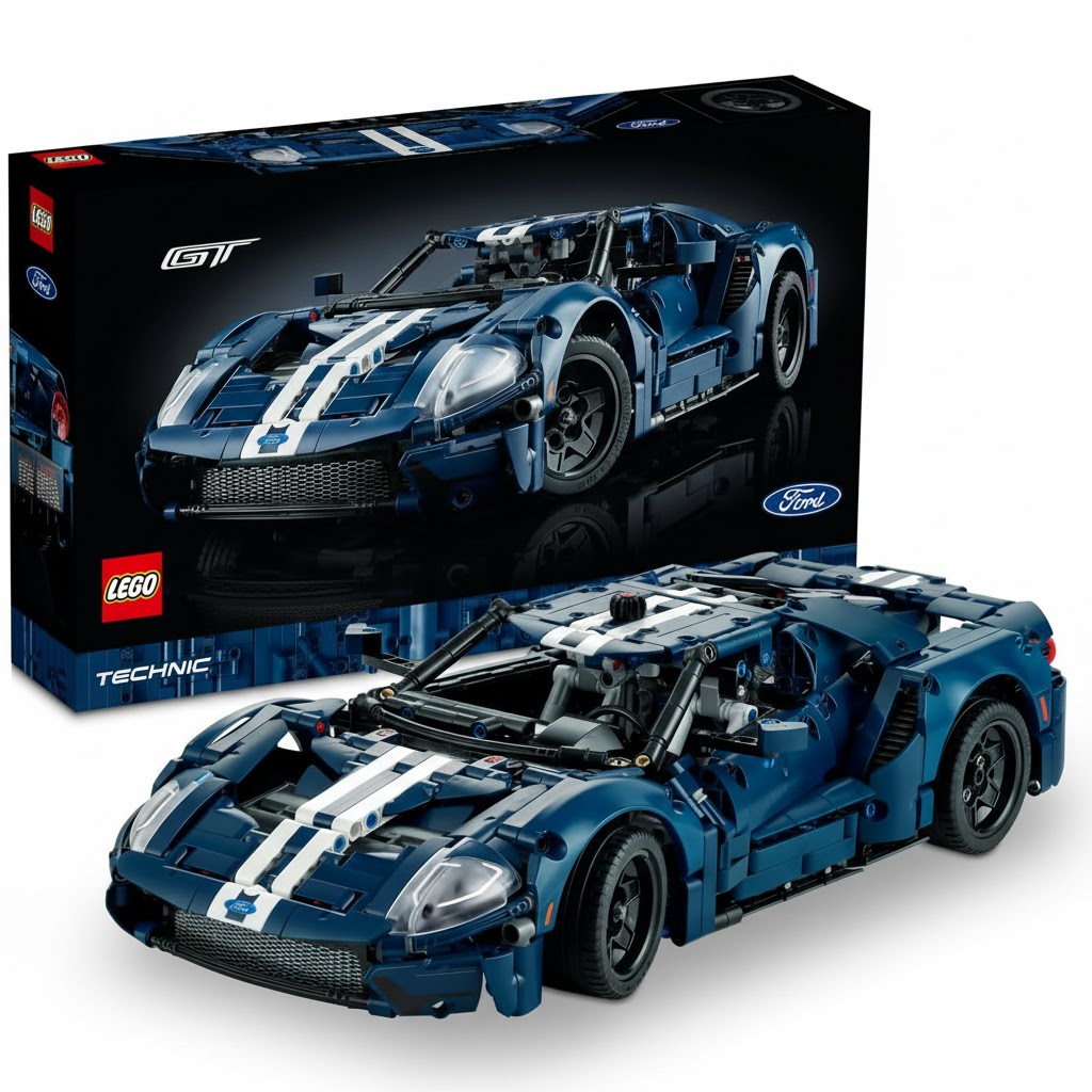 Lego Technic Ford Gt 2022 – Auto 1:12 Dárek Sada