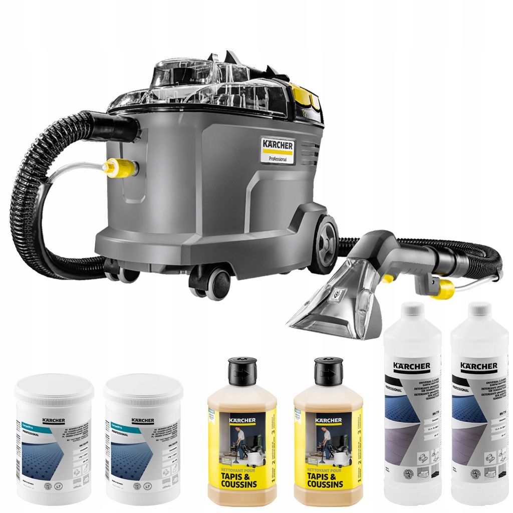 Odkurzacz Piorący Karcher Puzzi 8/1 Zestaw Gold XL