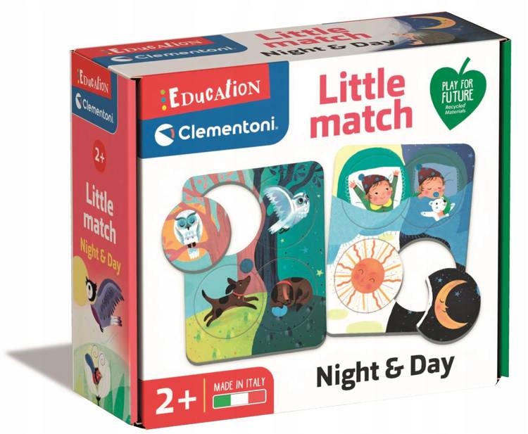 

Clementoni LittleMatch Dopasowanka Noc Dzień 16716