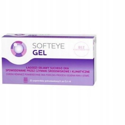 

Softeye Gel żel do oczu 20 pojemniczków x 0,4ml