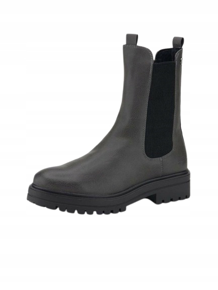 Tom Tailor Dámské Kotníkové Boty Šedé Se Zipem 40 Žmm