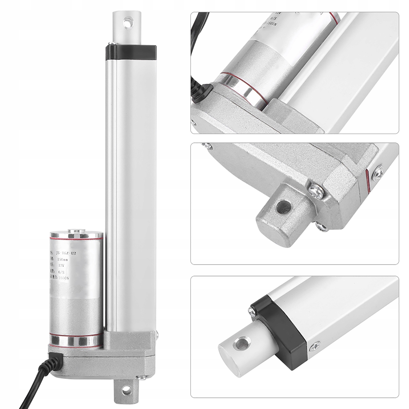 Elektrický Lineární Pohon 1500 N 150 MM DC12V Regulační Pohon IP54