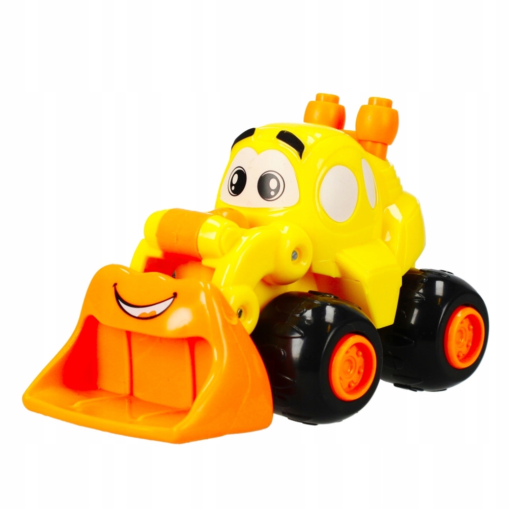 KOLOROWA KOPARKA dla DZIECI 9 cm mała MEGA CREATIVE dziecięce KOPARKI Kod producenta 429753